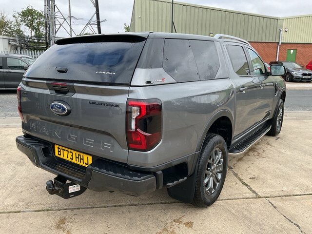 Ford Ranger 2.0 Td Ecoblue Wildtrak Pickup Double Cab Dies BT73HHJ Grey #3