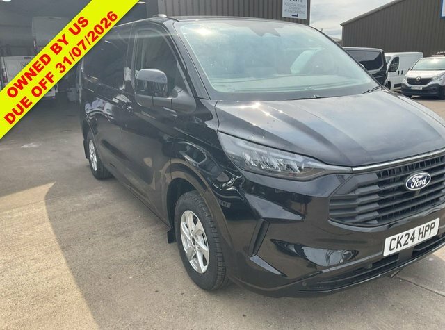 Ford Transit Custom 2.0 280 Ecoblue Limited Panel Van Manua Black