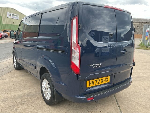 Ford Transit Custom 2.0 300 Ecoblue Limited Crew Van Double Cab Di HV72XHX Blue #5