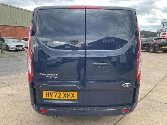 Ford Transit Custom 2.0 300 Ecoblue Limited Crew Van Double Cab Di HV72XHX Blue #4