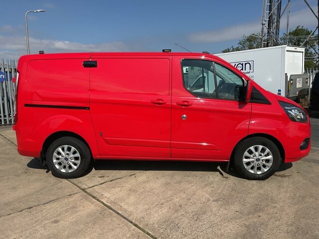 Ford Transit Custom 2.0 340 Ecoblue Limited Panel Van Manua BT69WMD Red #2