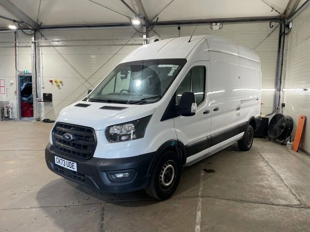 Ford Transit Custom 2.0 350 Ecoblue Leader Panel Van CK73UDE White #5
