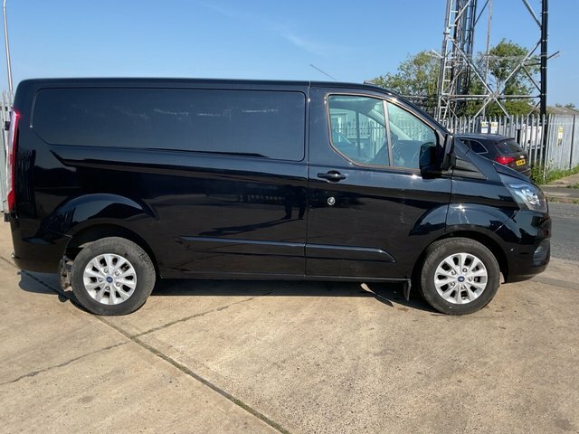 Ford Transit Custom 2.0 280 Ecoblue Limited Panel Van Manua YS71HKN Black #2