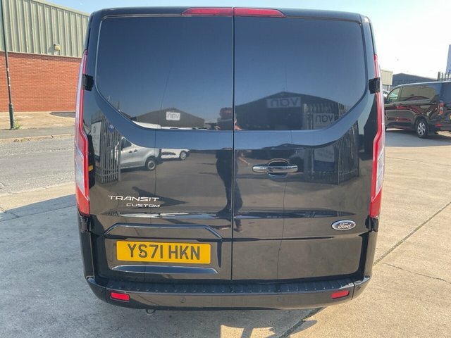 Ford Transit Custom 2.0 280 Ecoblue Limited Panel Van Manua YS71HKN Black #4