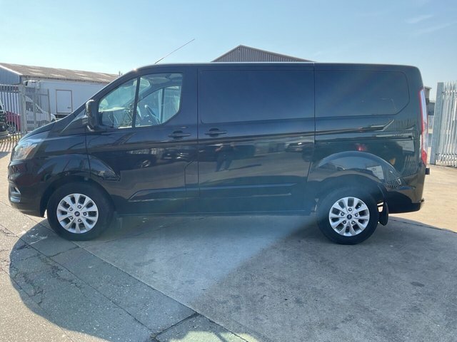 Ford Transit Custom 2.0 280 Ecoblue Limited Panel Van Manua YS71HKN Black #6