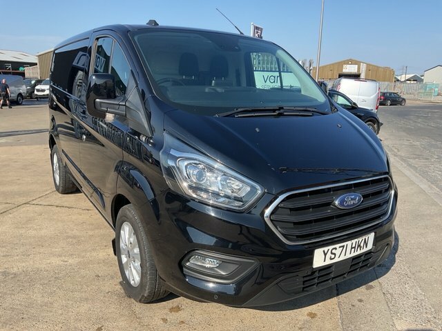 Ford Transit Custom 2.0 280 Ecoblue Limited Panel Van Manua Black
