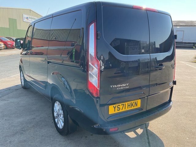 Ford Transit Custom 2.0 280 Ecoblue Limited Panel Van Manua YS71HKN Black #5