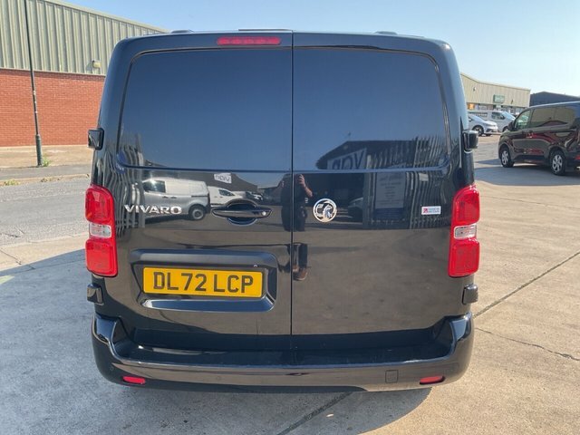 Vauxhall Vivaro 1.5 Turbo D 2700 Pro Panel Van 6Dr L DL72LCP Black #4