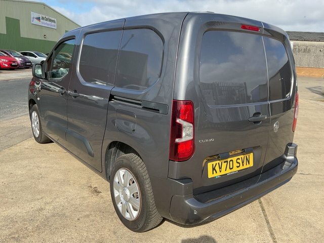 Vauxhall Combo 1.5 Turbo D 2000 Sportive Panel Van Man KV70SVN Grey #5