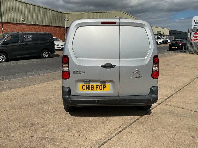 Citroen Berlingo 1.6 Bluehdi 850 Enterprise Panel Van Ma Silver #3