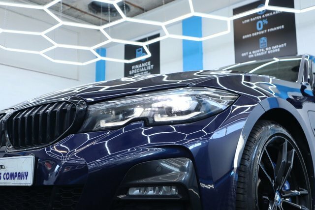 BMW 3 Series Saloon FP71JYT Blue #6