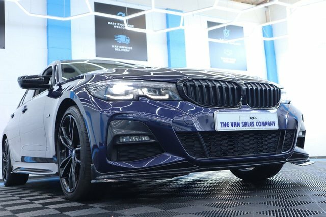 BMW 3 Series Saloon FP71JYT Blue #3
