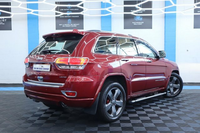 Jeep Grand Cherokee Suv 3.0 Grand Cherokee 3.0L V6 Crd Limited 20146 Red #8