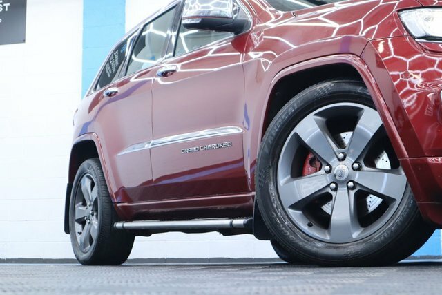Jeep Grand Cherokee Suv Red #2
