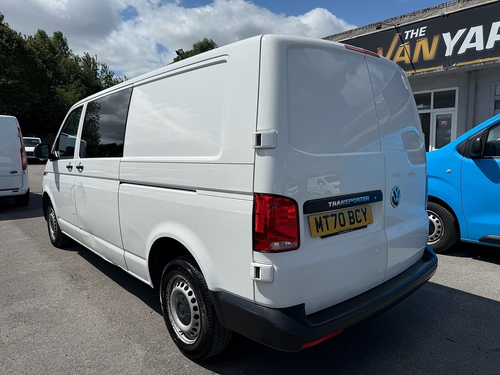 Volkswagen Transporter 2.0 Tdi T30 Lwb Business Air Con Panel Van Die MT70BCY White #5
