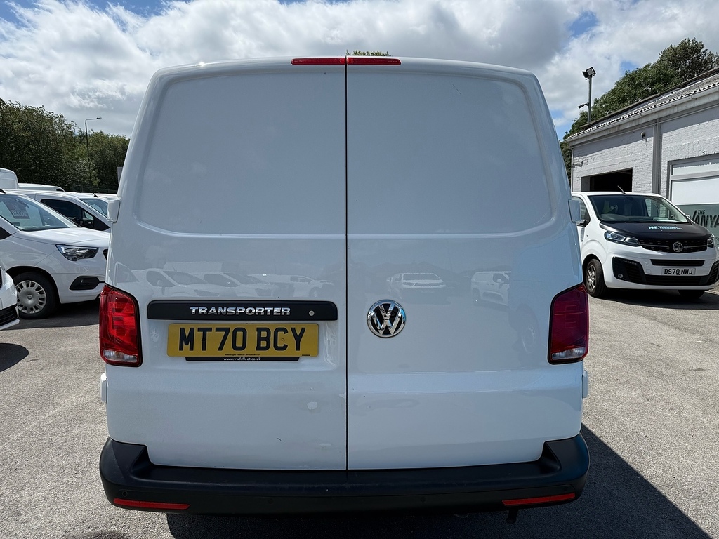 Volkswagen Transporter 2.0 Tdi T30 Lwb Business Air Con Panel Van Die MT70BCY White #6