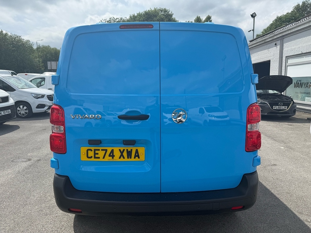 Vauxhall Vivaro 1.5 Turbo D Prime Swb Ex Gas Board Air Con Van 6Dr CE74XWA Blue #5