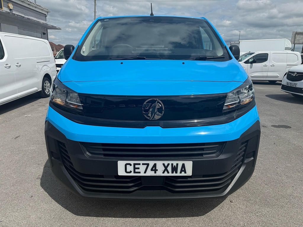 Vauxhall Vivaro 1.5 Turbo D Prime Swb Ex Gas Board Air Con Van 6Dr CE74XWA Blue #4