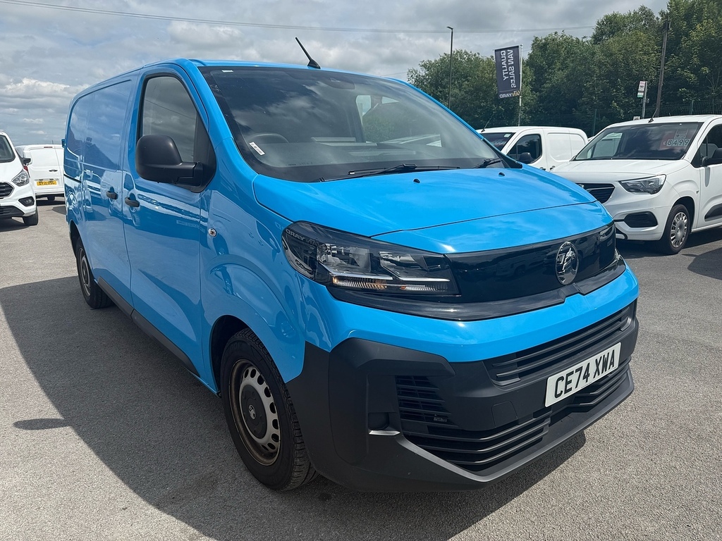 Vauxhall Vivaro 1.5 Turbo D Prime Swb Ex Gas Board Air Con Van 6Dr CE74XWA Blue #3