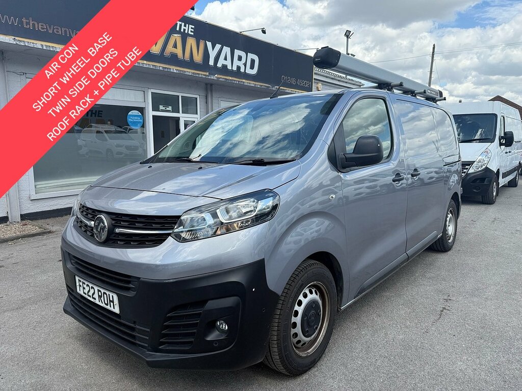 Vauxhall Vivaro 1.5 Turbo D 2700 Dynamic Swb Air Con Twin Side Doo Grey