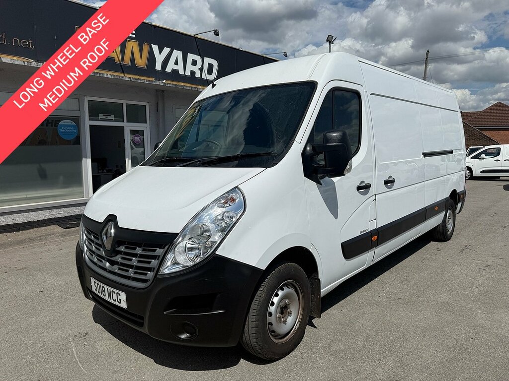Renault Master 2.3 Dci Energy 35 Business Fwd Lwb High Roof Euro White #1