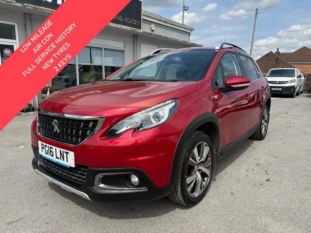 Peugeot 2008 Puretech Allure Red
