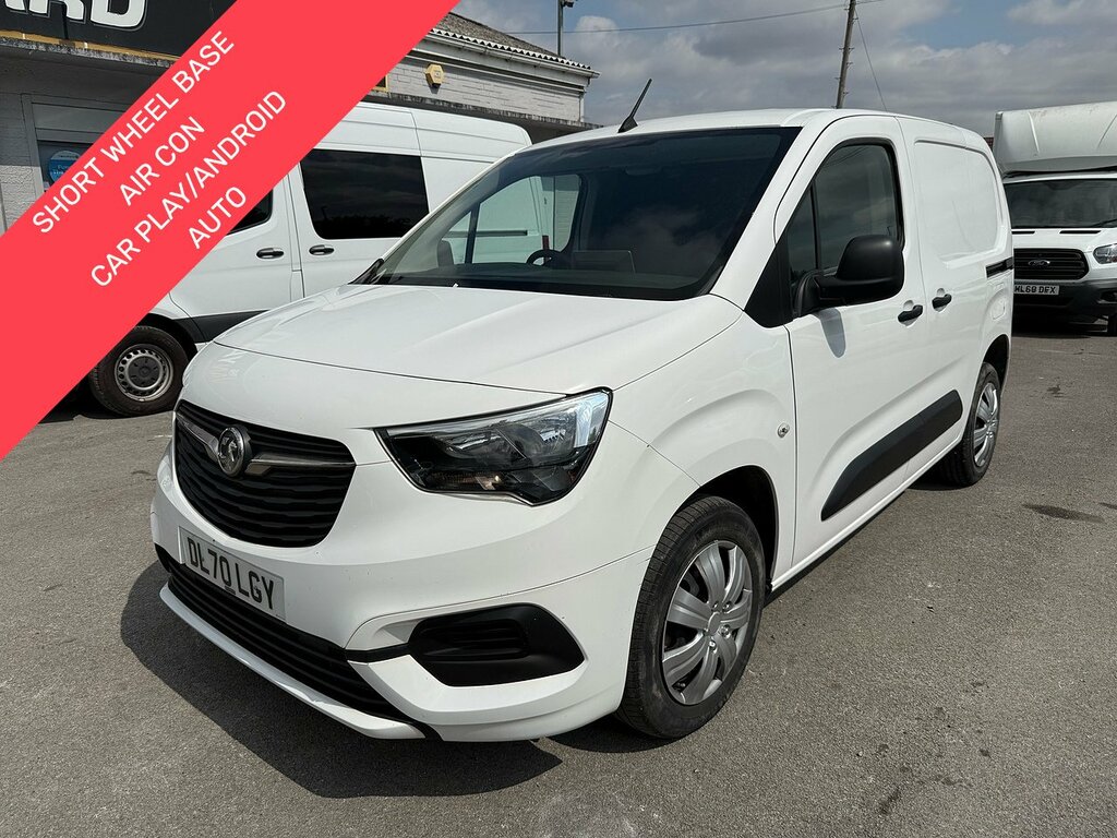 Vauxhall Combo 1.6 Turbo D 2300 Sportive Swb Air Con Panel Van White