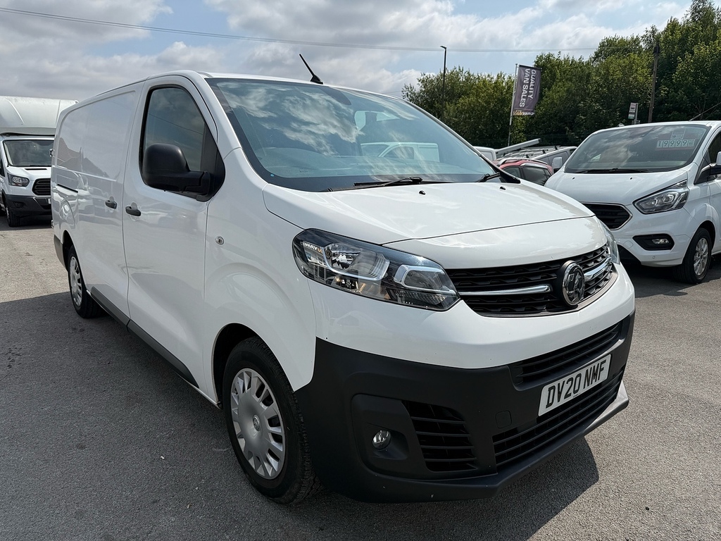 Vauxhall Vivaro 1.6 Turbo D 2300 Sportive Swb Air Con Panel Van White #3