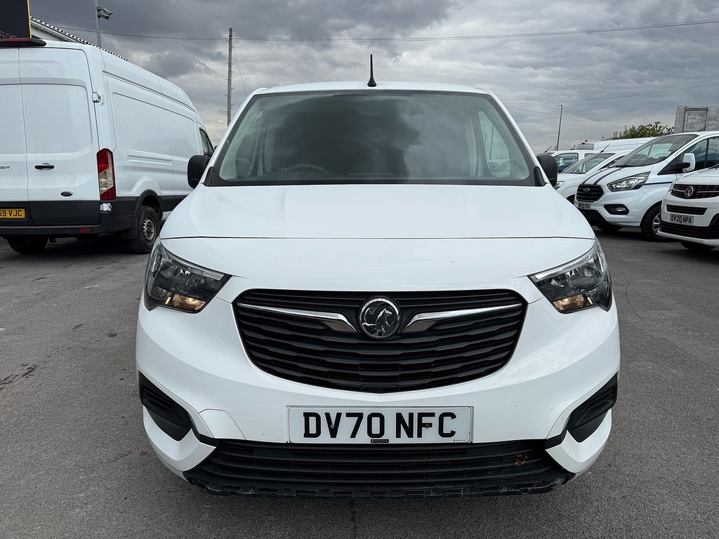 Vauxhall Combo 1.5 Turbo D 2300 Sportive Lwb Twin Side Doors Van White #2