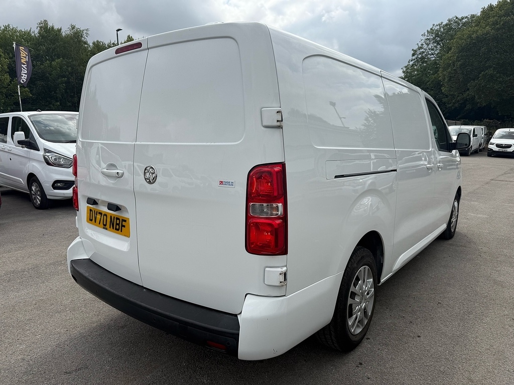 Vauxhall Vivaro 1.5 Turbo D 2900 Sportive Lwb Air Con Twin Side Do White #3