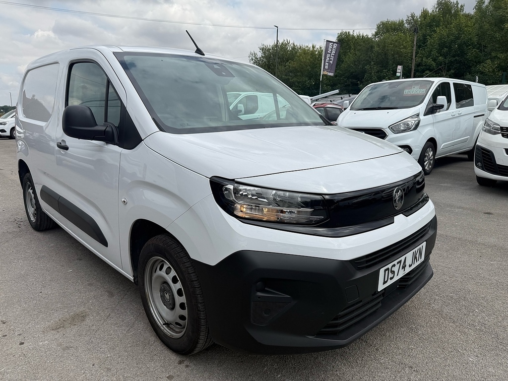 Vauxhall Combo 1.5 Turbo D 2300 Prime 3 Seats New Shape Swb Air C White #5