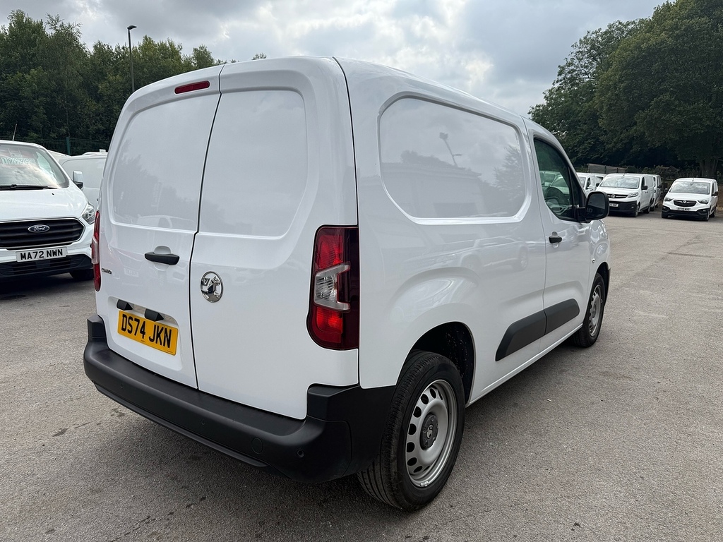 Vauxhall Combo 1.5 Turbo D 2300 Prime 3 Seats New Shape Swb Air C White #3
