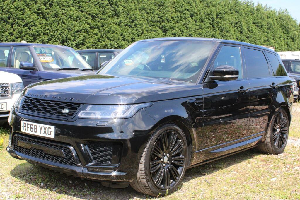 Land Rover Range Rover Sport 3.0 Sd V6 Dynamic 4Wd Euro 6 S Black #3