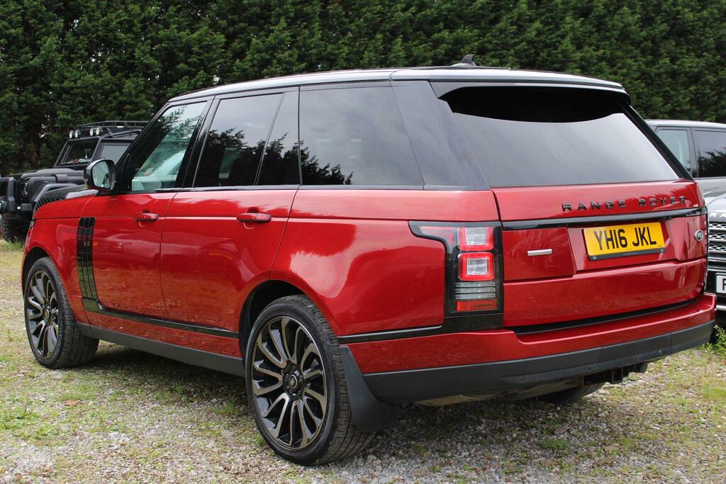 Land Rover Range Rover 4.4 Sd V8 4Wd Euro 6 Ss Red #5