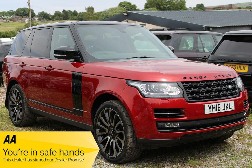 Land Rover Range Rover 4.4 Sd V8 4Wd Euro 6 Ss Red