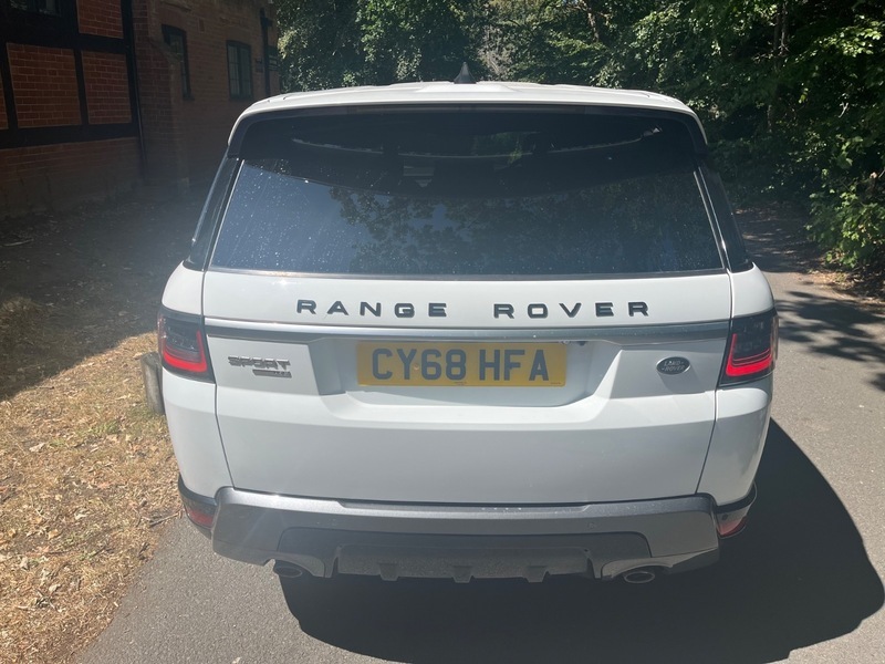 Land Rover Range Rover Sport Si4 Hse White #4