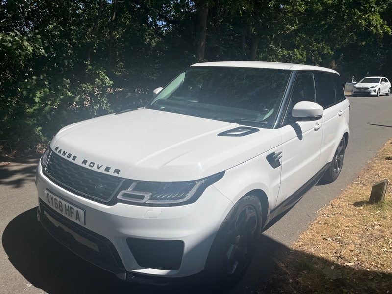 Land Rover Range Rover Sport Si4 Hse White #3