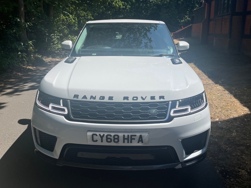 Land Rover Range Rover Sport Si4 Hse White #2