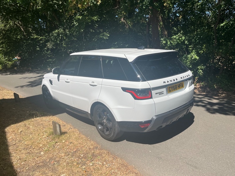 Land Rover Range Rover Sport Si4 Hse White #5