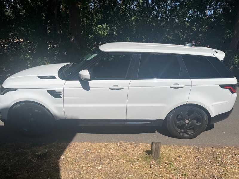Land Rover Range Rover Sport Si4 Hse White #6