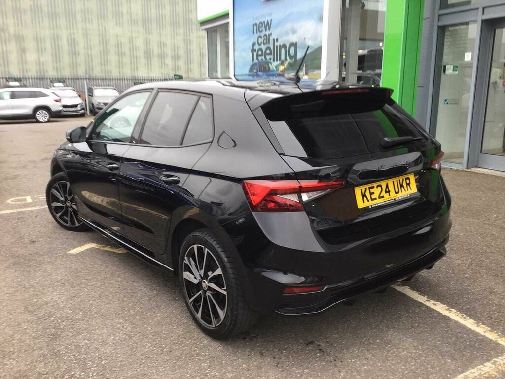 Skoda Fabia 1.0 Tsi 116 Monte Carlo Dsg KE24UKR Black #3