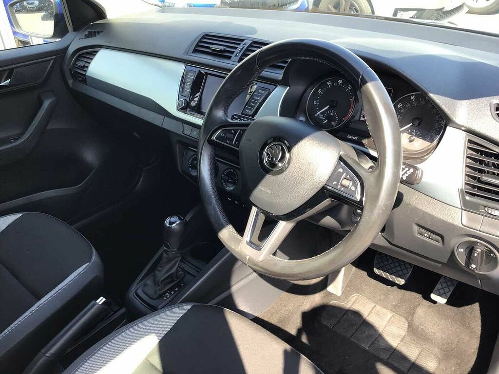 Skoda Fabia 1.0 Tsi 110 Se Dsg Blue #6