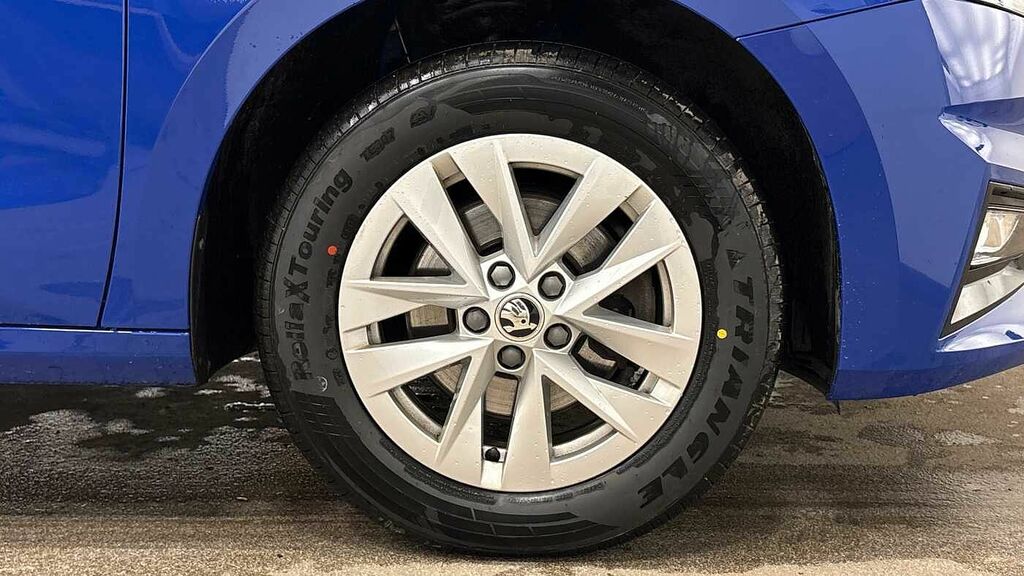 Skoda Fabia 1.0 Tsi 110 Se Comfort Dsg Blue #5
