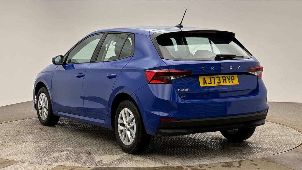 Skoda Fabia 1.0 Tsi 110 Se Comfort Dsg Blue #3