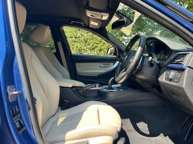 BMW 3 Series 2.0 320D M Sport Saloon Euro 6 S WV65YGC Blue #2