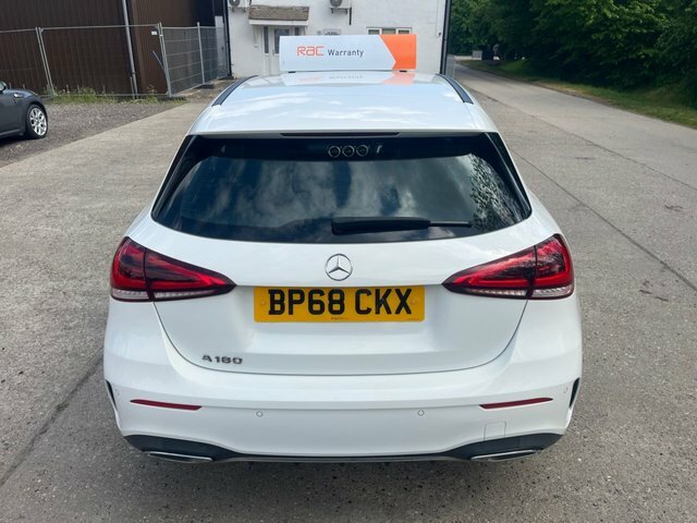 Mercedes-Benz A Class 1.3 A180 Amg Line Premium Hatchback 7 White #6