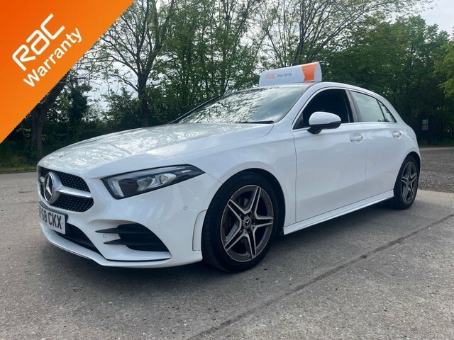 Mercedes-Benz A Class 1.3 A180 Amg Line Premium Hatchback 7 White