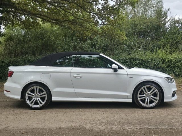 Audi A3 Cabriolet 1.4 Tfsi Cod S Line Convertible White #3