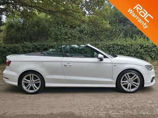 Audi A3 Cabriolet 1.4 Tfsi Cod S Line Convertible White