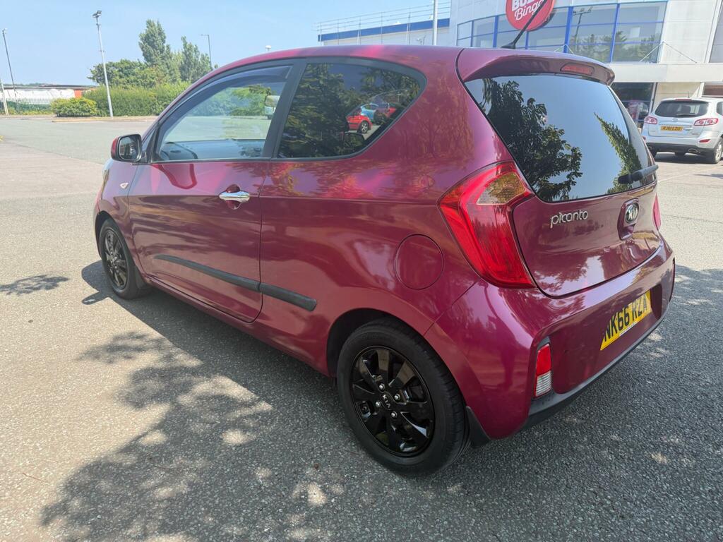Kia Picanto 1.0 Sr7 Euro 6 NK66RZA Pink #4